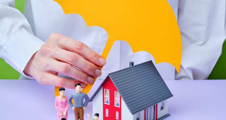 Family secured by life insurance policy benefits